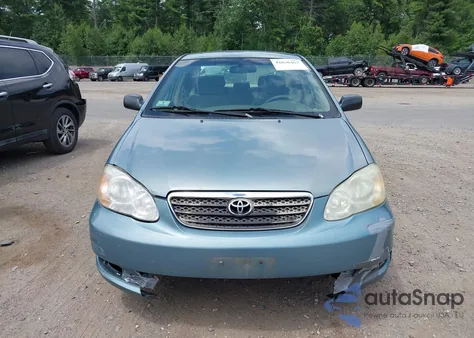 2006 Toyota Corolla Ce из США, поврежденный, VIN 2T1BR32E26C656949
